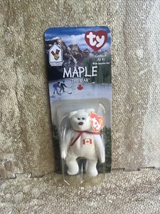 Ty Beanie Babies Maple The Bear W Errors NIB McDonalds Charities Rare & Retired - Picture 1 of 1