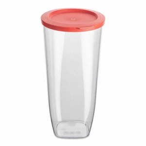 Koziol Storage Jar Connect Dry Storage L, Plastic, Nature Coral, 2 L, 4063704 - Picture 1 of 3