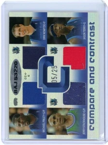 2005 NBA Reflections Compare and Contrast Quads /25 Duncan Nowitzki Manu Parker - Picture 1 of 3