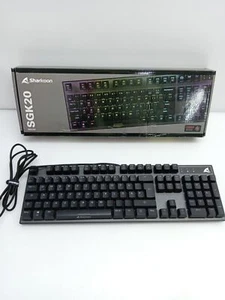 Sharkoon SKILLER SGK20 Gaming-Tastatur Huano Brown - defekt - Bild 1 von 6