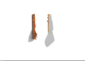 Eduard Accessories 632057 - 1:32 Fw 190 Undercarriage Legs Bronze F.Revel - Resi