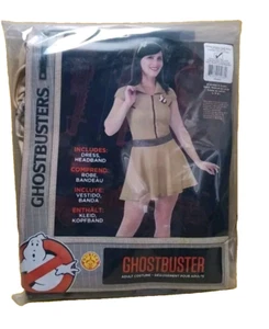 Rubie's Ghostbuster Female Adult Dress & Headband Fancy Dress Costume Xtr Small - Picture 1 of 7