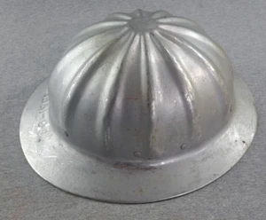 Mid Century Super lite Mine Safety Metal Hard Hat Chicago Bridge & Iron Co - Picture 1 of 9