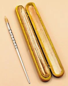 H.S. Johnson & H.M. Smith & Co No. 3 14kt Gold and Sterling Silver Antique Pen - Picture 1 of 10