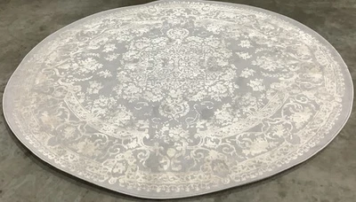 Alfombra GRIS CLARO/CREMA 6'-7" x 6'-7" defecto precio reducido 1172683128 RFT664C-7R Foto 1 de 4