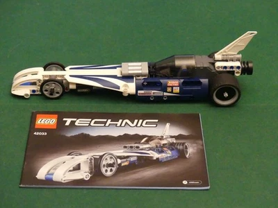 Jouet Construction LEGO TECHNIC 42033 Record Breaker Voiture Bolide COMPLET - Photo 1/3
