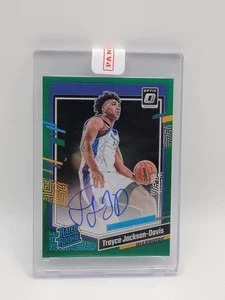 2023-24 Panini Donruss Optic Rated Rookie Signatures Trayce Jackson-Davis /5  - Bild 1 von 2