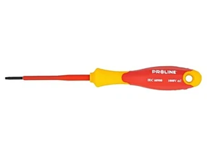 10574 Insulated flat screwdriver SL 3 100mm PROLINE - Picture 1 of 1