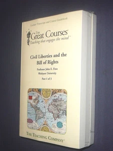 Great Courses transcripts :      CIVIL LIBERTIES and the BILL OF RIGHTS   sealed - Imagen 1 de 2