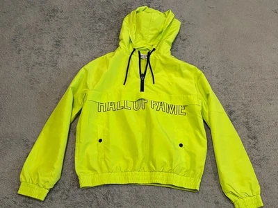 Hall Of Fame Anorak Windbreaker Jacket Mens Medium High Vis Running Active - Image 1 of 4