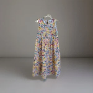 J. Sommerkleid Rundhals Blumen Stufen Größe 2 Baumwolle - Bild 1 von 5