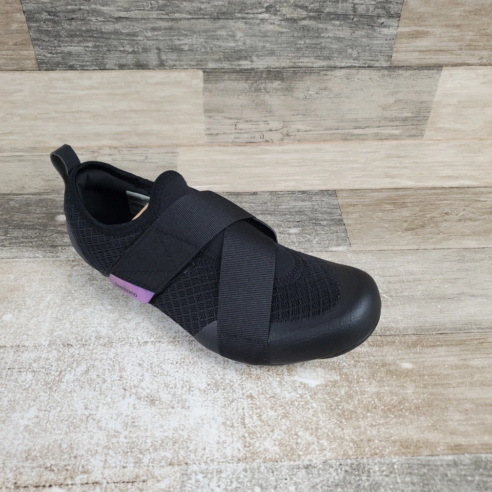 Zapatillas deportivas Shimano Dynalast SH IC100 para mujer talla 5,5 negras para interiores Foto 1 de 4