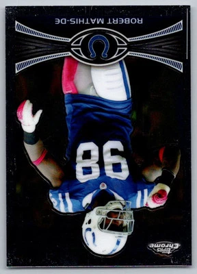 2012 Topps Chrome Robert Mathis Indianapolis Colts #5 - Image 1 of 2