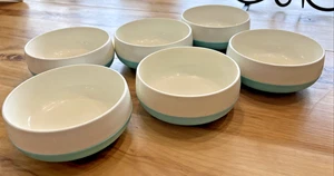 60er Jahre Vacron Bopp Decker doppelwandige Müsli-/Suppenschalen 6er Set - Bild 1 von 4