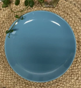 Assiette à salade Ikea Fargrik bleu turquoise IKEA de Suède 18691 discontinue - Photo 1/5
