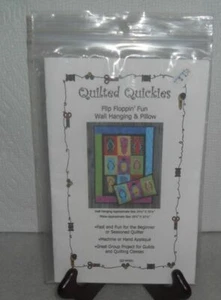 FLIP FLOPS SUMMER QUILTED WALL HANGING &PILLOW PATTERN NEW! - Picture 1 of 2