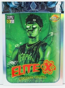 2022-23 Topps Finest OTE Overtime Elite Planet Elite Somto Cyril #PE1-10 (RC) - Picture 1 of 2