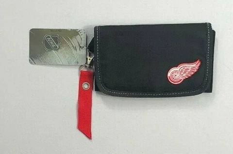 NHL Hockey Detroit Red Wings Wallet NEW BJ Cover