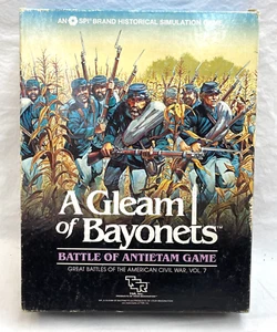 A Gleam of Bayonets Board Game TSR Vintage 1983 VG/VG - Picture 1 of 14
