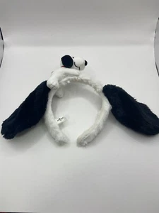 Peanuts Snoopy Plüsch Stirnband Ohrenschützer weiß USJ Universal Studios Japan limitiert - Bild 1 von 7