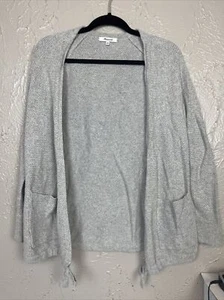 Madewell Palisades Cardigan Sweater Gray Women's Size XXS j8665 - Picture 1 of 6