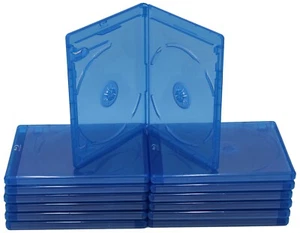 Viva Elite 2 Disc 12.5mm Premium Bluray Replacement Movie Storage Cases 12 Pack - Afbeelding 1 van 4
