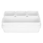 (White)8PCS Drawer Organizer Box Storage Trays Drawer Dividers For Home Offic DT