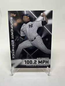 2023 Topps Series 2 - Aroldis Chapman - Significant Statistics - SS-20 - Yankees - Picture 1 of 1