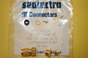 SEALECTRO 050-107-0000-220 75 OHM SCREW TYPE MALE CONNECTOR (x1) fd7L43 - Picture 1 of 1