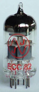 JJ ELECTRONICS ECC82 MATCHED TRIODE SECTIONS 12AU7 PREAMP TUBE PREMIUM BRAND NEW - Picture 1 of 1