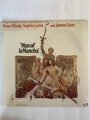 Man Of La Mancha Soundtrack-Peter O’Toole & Sophia Loren, 12” LP, UAS-9906, 1972 - Image 1 of 3
