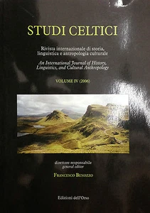(Rivista) STUDI CELTICI A cura di F. Benozzo Vol. IV 2006 - Imagen 1 de 1