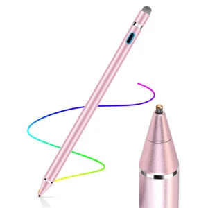 Active Stylus Pen Compatible for iOS&Android Touch Screens Rechargeable Pencil - Picture 1 of 18