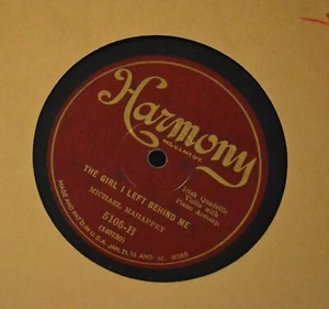 PRE WAR IRISH DANCE 78 Michael Mahaffey Harmony 5105 Maggie in the Woods - Picture 1 of 1