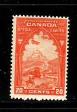 Canada Sc E3 1927 20 c orange Special Delivery stamp mint NH