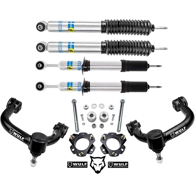 3.5" Front Lift Kit w/ Bilstein Shocks For 2016-2023 Toyota Tacoma 4X4 - Image 1 of 4