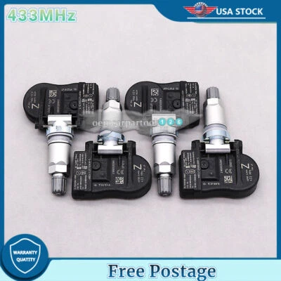 Sensor de monitoreo de presión de neumáticos 4 piezas para Nissan Máxima 40700-3JA0A 2019-2021 Foto 1 de 4