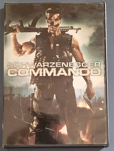 Schwarzenegger Commando 1985 DVD 2011 Release - Picture 1 of 4