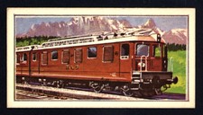 Barratt & Co. Trains of the World (1964)  Type AE 8/8 Electric No. 31