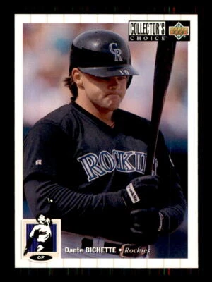 1994 Baseball Upper Deck CC Dante Bichette Colorado Rockies #52 - Image 1 of 2