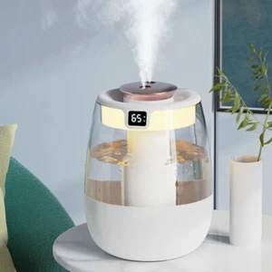 Humidificador ultrasónico Cool Mist silencioso sin filtro apagado automático 1,5 L blanco - Imagen 1 de 13
