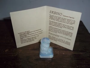 SABINO opalescent figurine sculptor of crystal art deco snake frog rare HTF - Picture 1 of 14