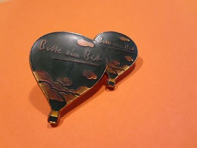 Pin, Ballonpin, Ballon, Balloon, Bitte ein Bit, Werbepin, 23x31mm - Bild 1 von 2