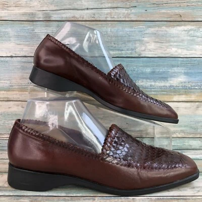 St Johns Bay Womens 8.5M Loafers Dress Square Toe Formal Work Comfort Flats Shoe - Image 1 of 4