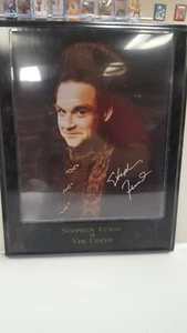 STEPHEN FURST *VIR COTTO* - Fotografía 8x10 (Autografiada en Marco) BABYLON 5 - Imagen 1 de 5