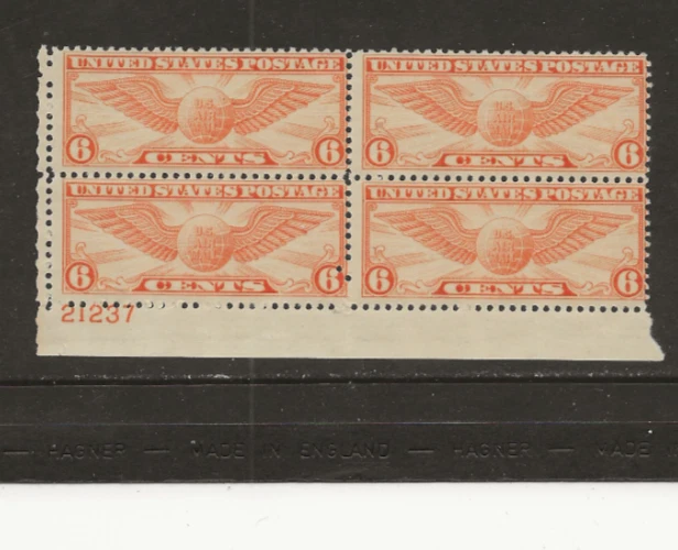 US Scott#C19 Plate Block Fine/Very Fine MNH Cat.Value$20.00           #384 - Image 1 of 1