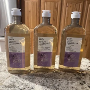 3x Bath & Body Works Aromatherapie CALM HAVEN Lavendel Iris Duschgel - Bild 1 von 4