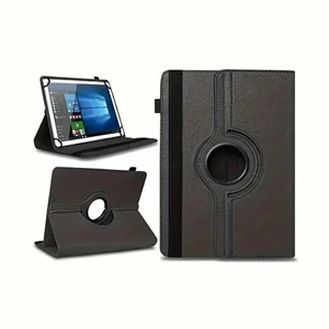 Universal  10"Cover for Tablet iPad Kindle Leather 360° Rotating Protective Case - Picture 1 of 18