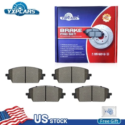 Front Ceramic Brake Pads for Hyundai Santa Cruz Fe 2021 2022 2023 Kia Sorento - Image 1 of 4