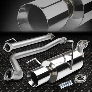 For Sentra SER Spec V B15 Bolt-On Stainless Catback Exhaust Muffler 4"Rolled Tip - Bild 1 von 5